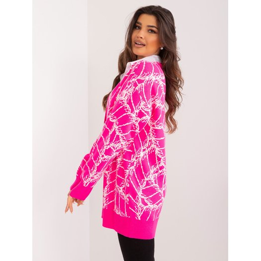 Cardigan-BA-SW-2040.78-fluo rožinė