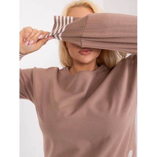 Bluzka-RV-BZ-9145.02-ciemny bezowy 8