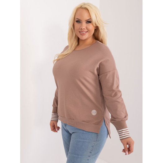 Bluzka-RV-BZ-9145.02-ciemny bezowy 6