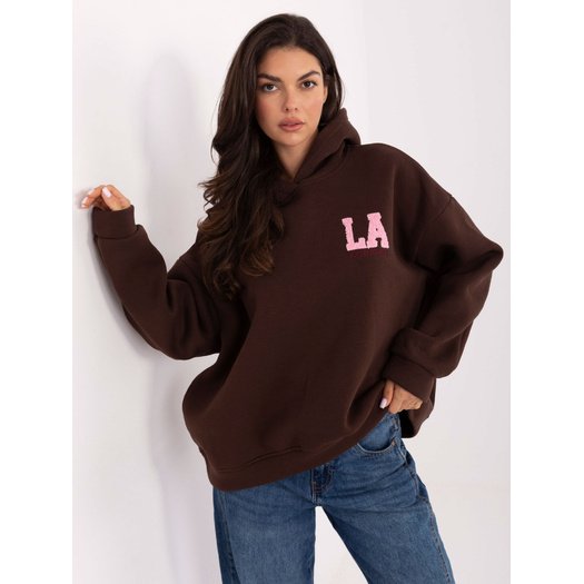 Bluza-IT-BL-H2492.66-ciemny brązowy