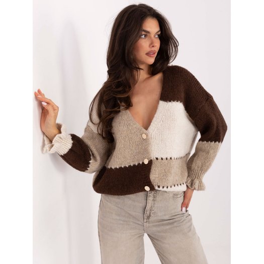 Sweter-MI-SW-0903.87-brązowy 4