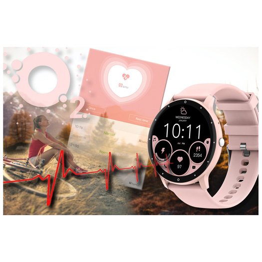 SMARTWATCH UNISEX GRAVITY GT1-5 PRO - ROZMOWY BLUETOOTH, DODATKOWY PASEK (sg027e)