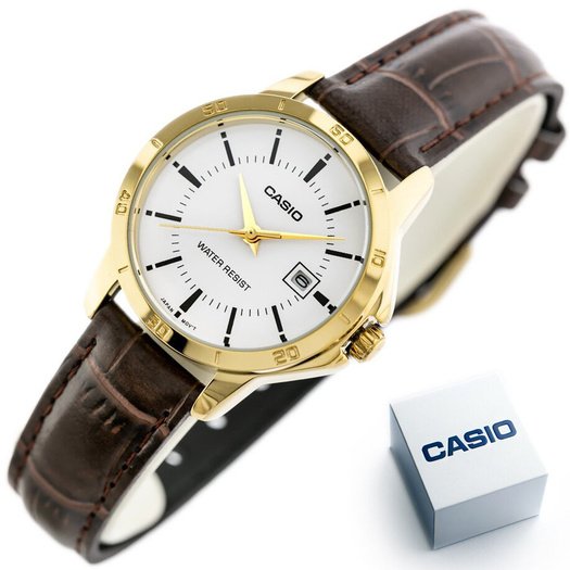 Laikrodis moterims CASIO LTP-V004GL 7A (zd569c) + BOX