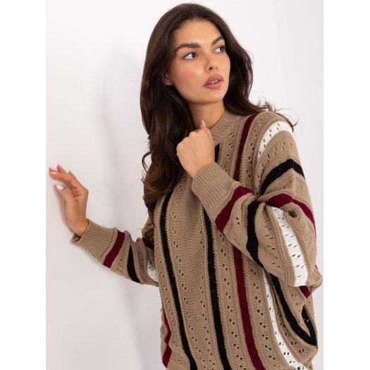 Sweter-IT-SW-93115.13-beżowy 2
