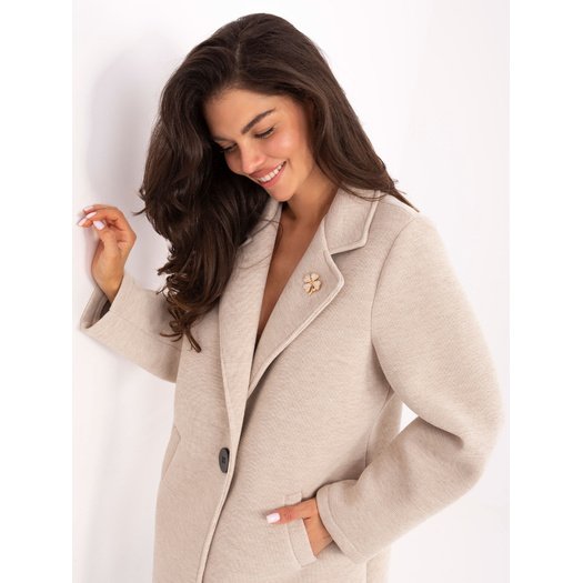 Płaszcz-IT-PL-FL8153.60-beżowy 2
