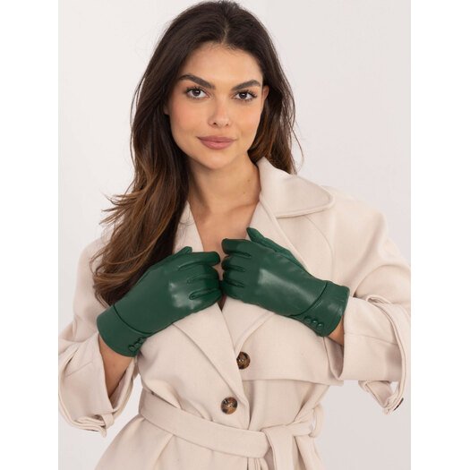 Rękawiczki-AT-RK-239805.95-ciemny zielony 4