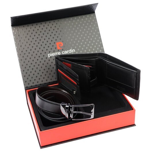 DOVANŲ RINKINYS VYRUI - PINIGINĖ IR DIRŽAS PIERRE CARDIN Pierre Cardin ZG-2-324-FWJ 4