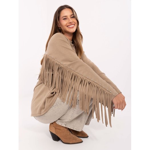 Bluzka-IT-BZ-21695.10-ciemny bezowy 3