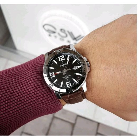 ZEGAREK MĘSKI CASIO MTP-VD01L-1C (zd169c) + BOX