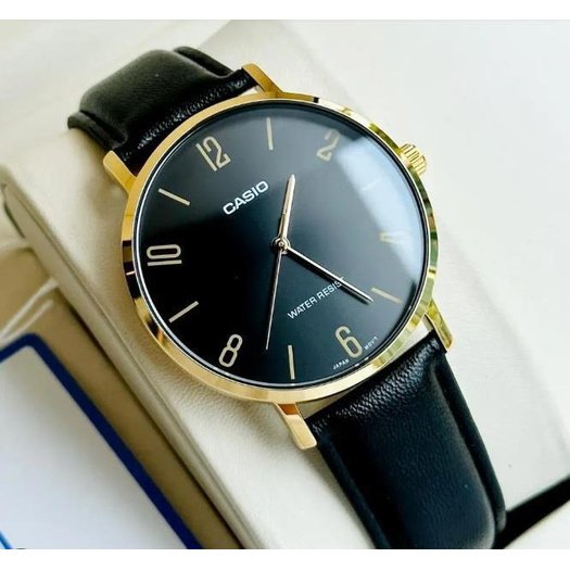 ZEGAREK MĘSKI CASIO MTP-VT01GL-1B2 + BOX