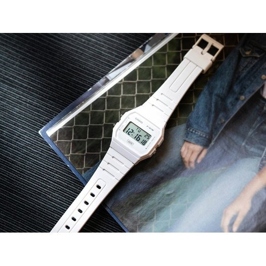 ZEGAREK MĘSKI CASIO F-91WB-7A + BOX