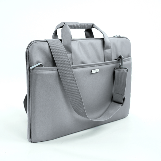 Torba na laptopa materiałowa Solier SM01 Venga różowa