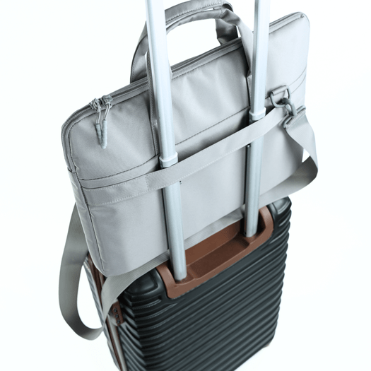 Torba na laptopa materiałowa Solier SM01 Venga różowa