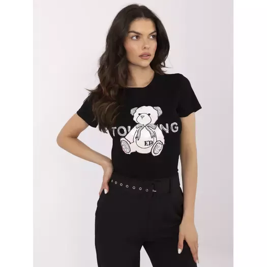 T-shirt-NM-TS-JX-09328.65P-czarno-różowy