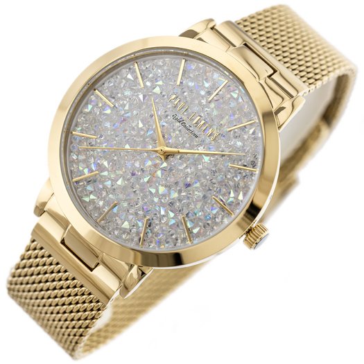 PAUL LORENS WOMEN S WATCH - 473B2-3D1-2 - STAINLESS STEEL (zg517b) + BOX 1