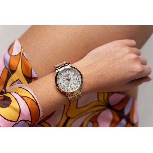 PAUL LORENS WOMEN S WATCH - 473B2-3D1-2 - STAINLESS STEEL (zg517b) + BOX 8