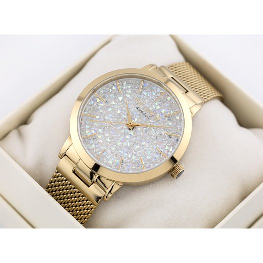 PAUL LORENS WOMEN S WATCH - 473B2-3D1-2 - STAINLESS STEEL (zg517b) + BOX 5