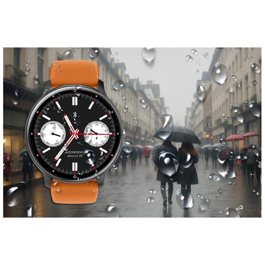 SMARTWATCH UNISEX GRAVITY GT1-2 PRO - BLUETOOTH CONNECTIONS, ADDITIONAL PASSAGE (sg027b) 12