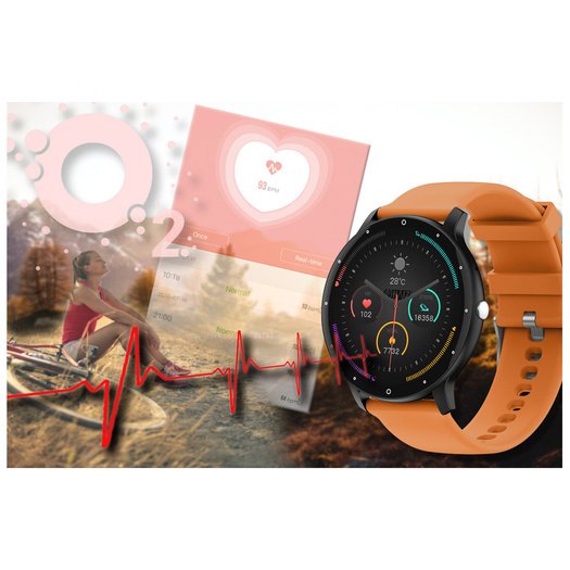 SMARTWATCH UNISEX GRAVITY GT1-2 PRO - BLUETOOTH CONNECTIONS, ADDITIONAL PASSAGE (sg027b) 5