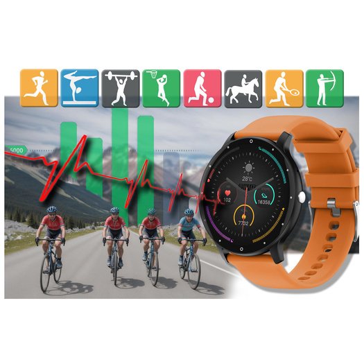 SMARTWATCH UNISEX GRAVITY GT1-2 PRO - BLUETOOTH CONNECTIONS, ADDITIONAL PASSAGE (sg027b) 11