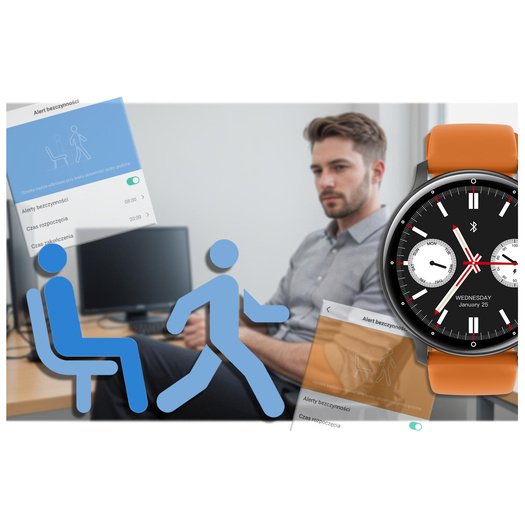 SMARTWATCH UNISEX GRAVITY GT1-2 PRO - BLUETOOTH CONNECTIONS, ADDITIONAL PASSAGE (sg027b) 10