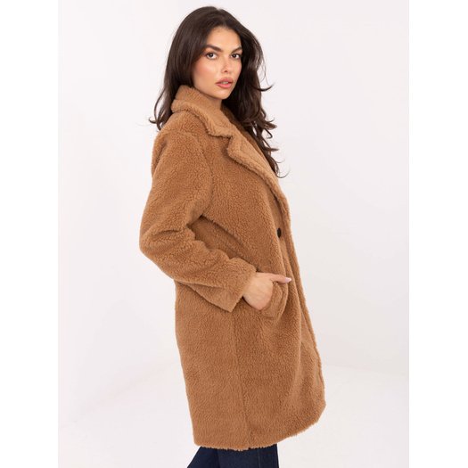 Płaszcz-IT-PL-88121.01P-camelowy 1