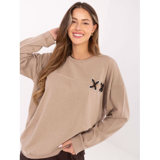 Bluza-RV-BL-A941.58-ciemny bezowy 4