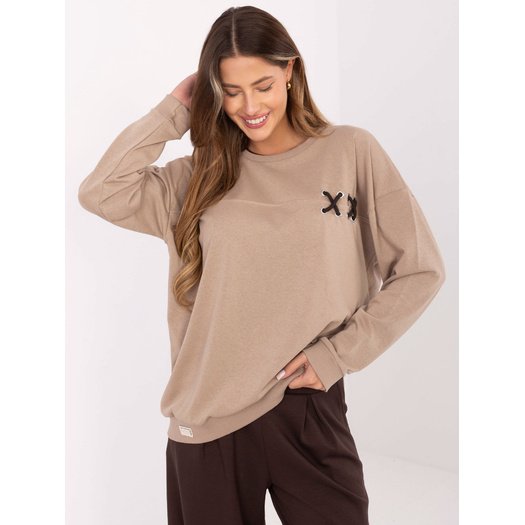 Bluza-RV-BL-A941.58-ciemny bezowy 2