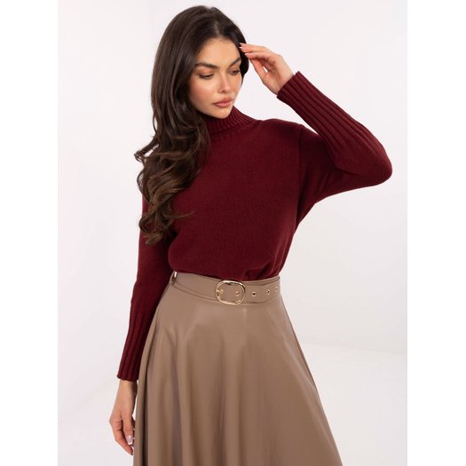 Sweter-IT-SW-8003.18P-bordowy 3