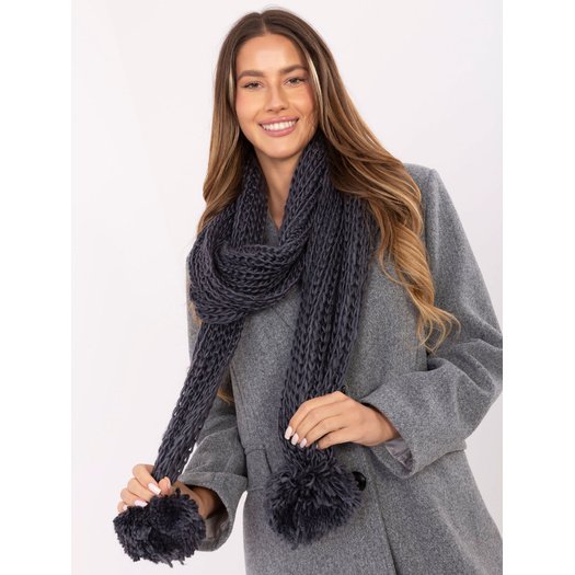 Szalik-AT-SZ-S-2203.87-ciemny szary 1