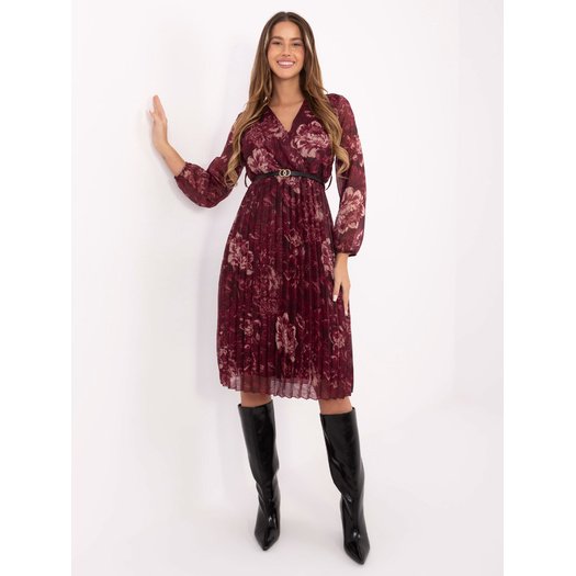 Sukienka-IT-SK-10536-2.35-bordowy 1