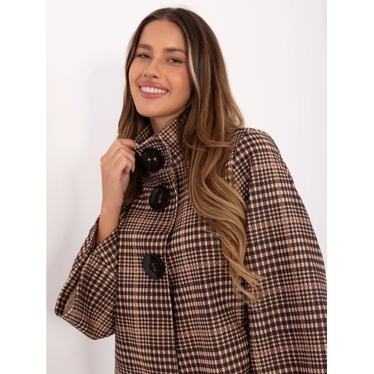 Płaszcz-IT-PL-31820.25-brązowy 1 Płaszcz-IT-PL-31820.25-brązowy 1