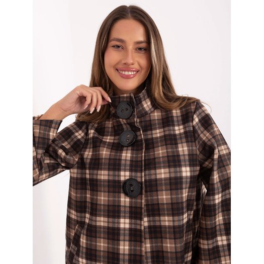 Płaszcz-IT-PL-31820-1.26-camelowy Płaszcz-IT-PL-31820-1.26-camelowy