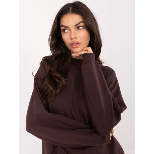 Bluza-RV-BL-5185.70P-ciemny brązowy 1 Bluza-RV-BL-5185.70P-ciemny brązowy 1