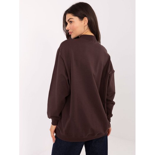 Bluza-RV-BL-5185.70P-ciemny brązowy 2 Bluza-RV-BL-5185.70P-ciemny brązowy 2