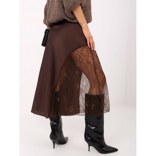 Spódnica-MI-SD-3287.36-brązowy 2