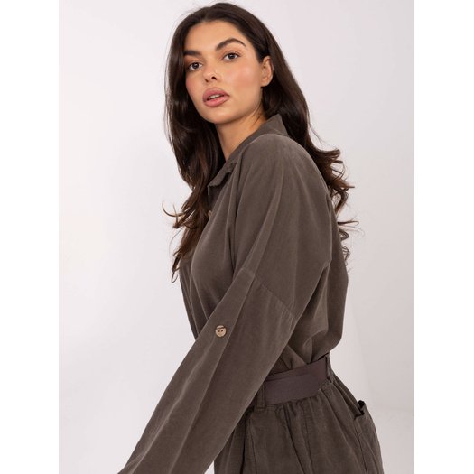 Koszula-IT-KS-22390.81-ciemny khaki 5