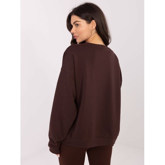 Bluza-MJ-BL-H2477.16-ciemny brązowy 1