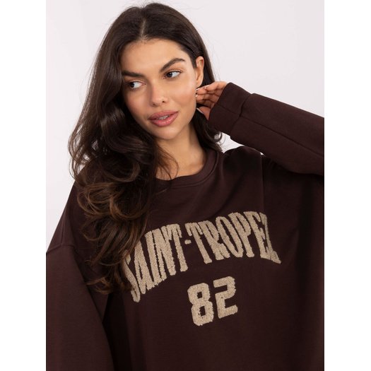 Bluza-MJ-BL-H2477.16-ciemny brązowy 3