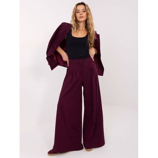 Spodnie-IT-SP-FL9787.85-bordowy 1