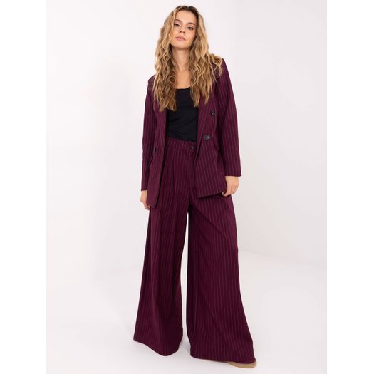 Spodnie-IT-SP-FL9787.85-bordowy 5