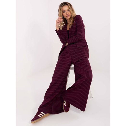 Spodnie-IT-SP-FL9787.85-bordowy 2