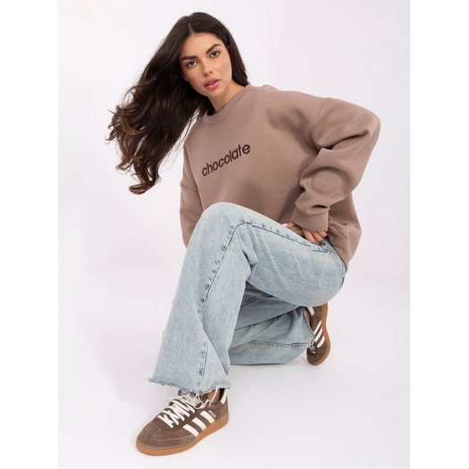 Bluza-RV-BL-A1036.22-ciemny bezowy