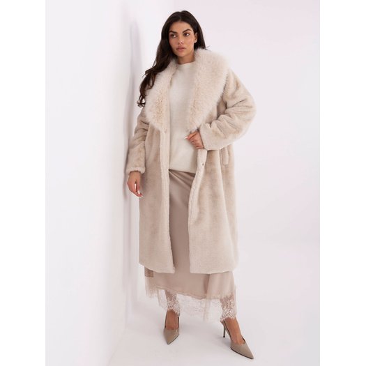 Płaszcz-IF-PL-G230121.98P-jasny beżowy 2