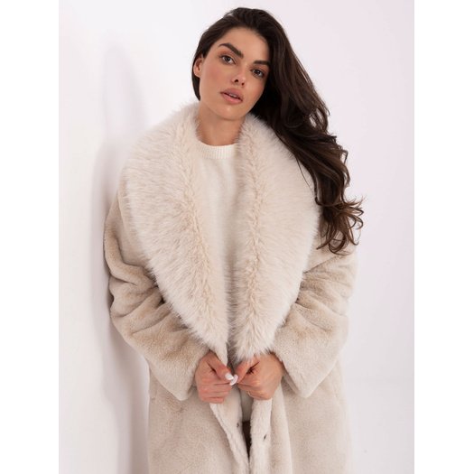 Płaszcz-IF-PL-G230121.98P-jasny beżowy 1