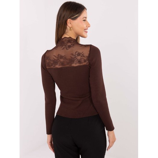 Sweter-PM-SW-YIS1078.81-brązowy 1