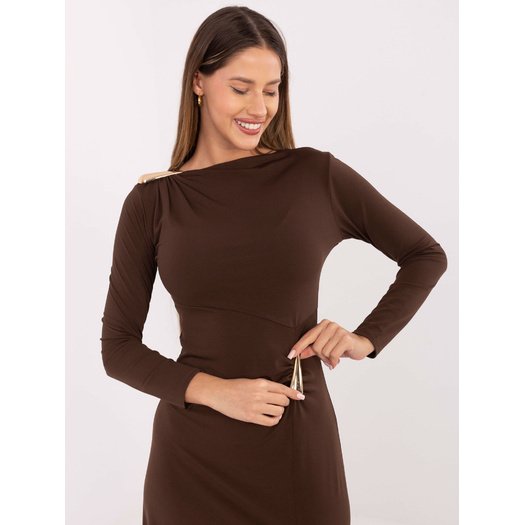 Sukienka-IT-SK-21900.00-brązowy 2