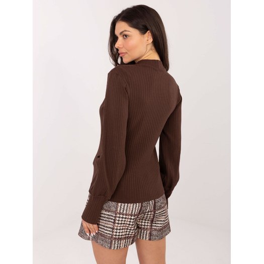Bluzka-RV-BZ-A1053.50-ciemny brązowy 5