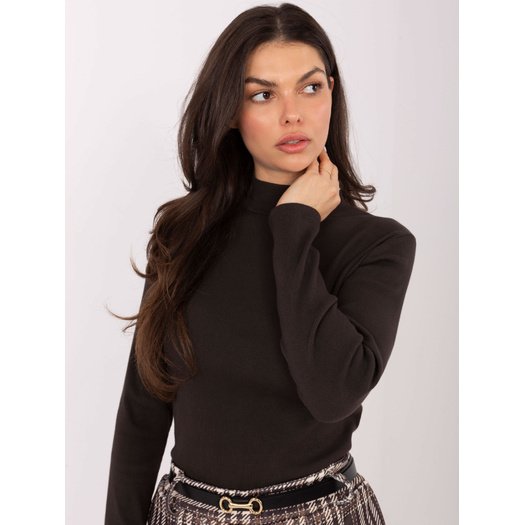 Bluzka-JM-BZ-3035.64-ciemny brązowy