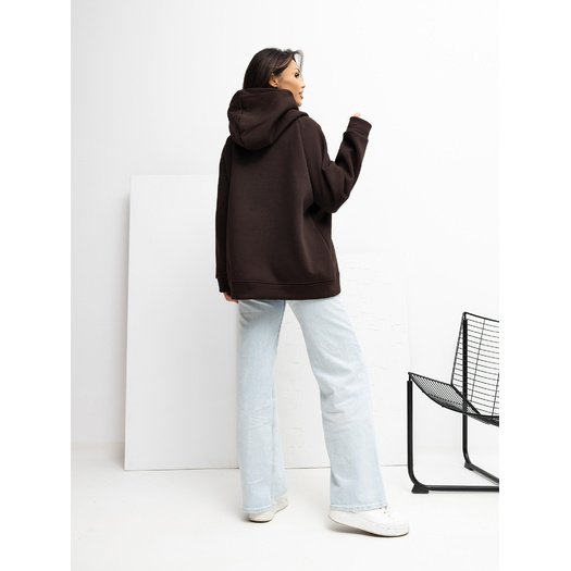 Bluza-RV-BL-A1034.26-ciemny brązowy